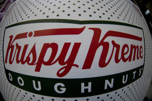 “Fisheye Krispy Kreme box” by Jeff is licensed under CC BY-NC-SA 2.0